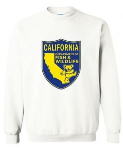 California Fish & Wildlife Deadheads Unite Sweatshirt DAP