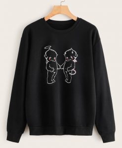 Cartoon Figure SWEATSHIRT DAP