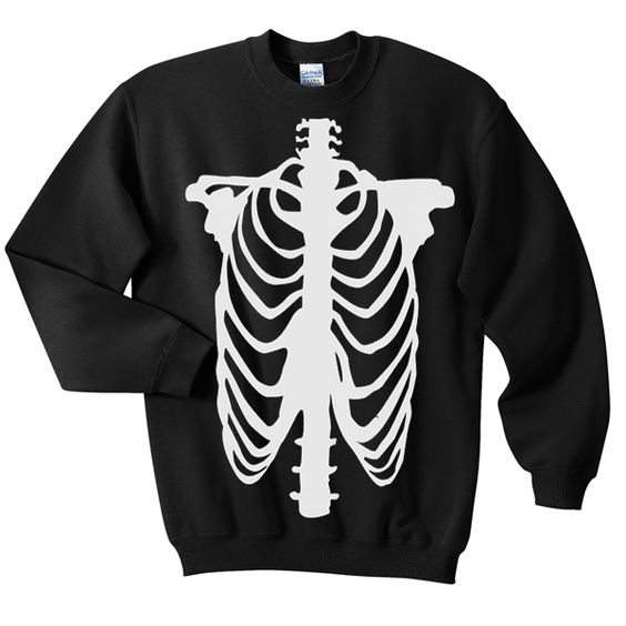 Chest Skeleton Sweatshirt DAP