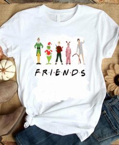 Christmas-Characters-Elf-Grinch-Kevin-Friends-shirt DAP