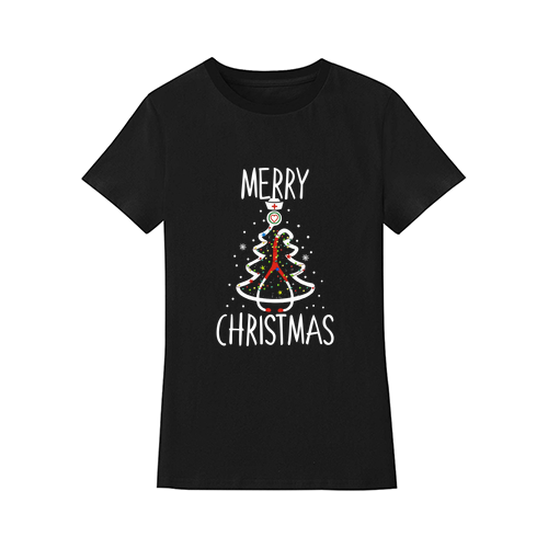 Christmas Stethoscope t-shirt DAP