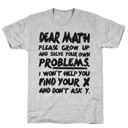 Dear Math T-Shirt DAP