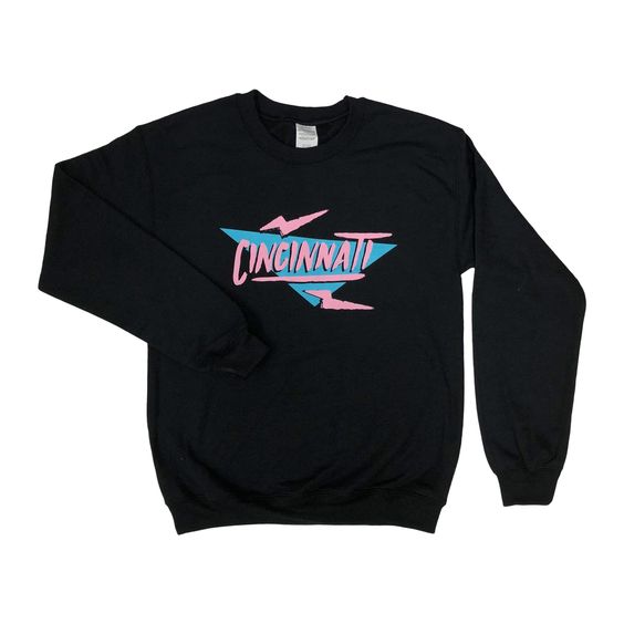 Electric 90's Cincinnati Crewneck Sweatshirt DAP