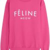 Feline Meow Sweatshirt DAP