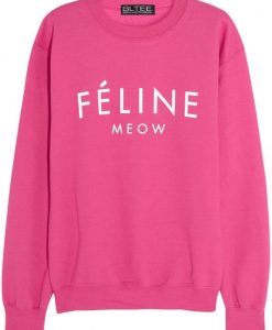 Feline Meow Sweatshirt DAP