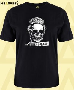 God Save The Queen – Sex Pistols Skull T shirt