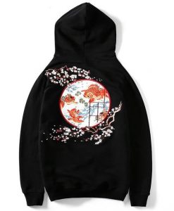 Goldfish Embroidered Sukajan Hoodie DAP