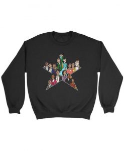 Hamilton Musical Alexander Hamilton All Character Art Sweatshirt DAP