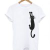 Hanging Cat T-Shirt DAP