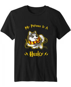 Harry Potter My Patronus Is A Husky t-shirt DAP