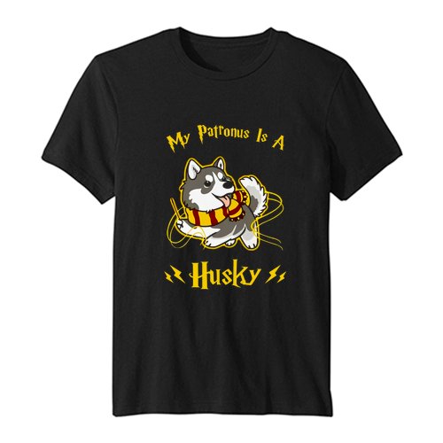 Harry Potter My Patronus Is A Husky t-shirt DAP