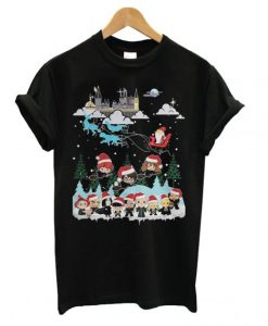 Harry Potter and Santa Claus Christmas T shirt DAP