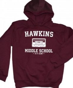 Hawkins Av Club Hoodie DAP