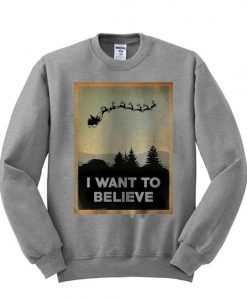 I Want to Believe Sweatshirt DAP