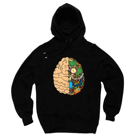 In the Brain hoodie DAP
