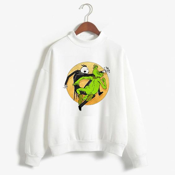 Jack VS Grinch Sweatshirts DAP