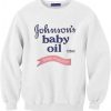 Johnson's Baby Oil Sweatshirt DAP