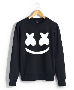 Kids mello marshmellow black sweatshirts DAP