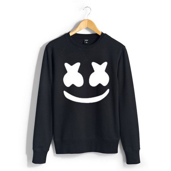 Kids mello marshmellow black sweatshirts DAP