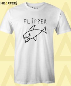 Kurt cobain flipper t-shirt