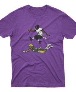Lamar Jackson Hurdle T shirt DAP