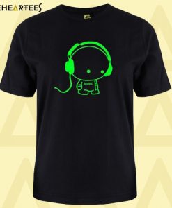 Lighting Headphone T shirt