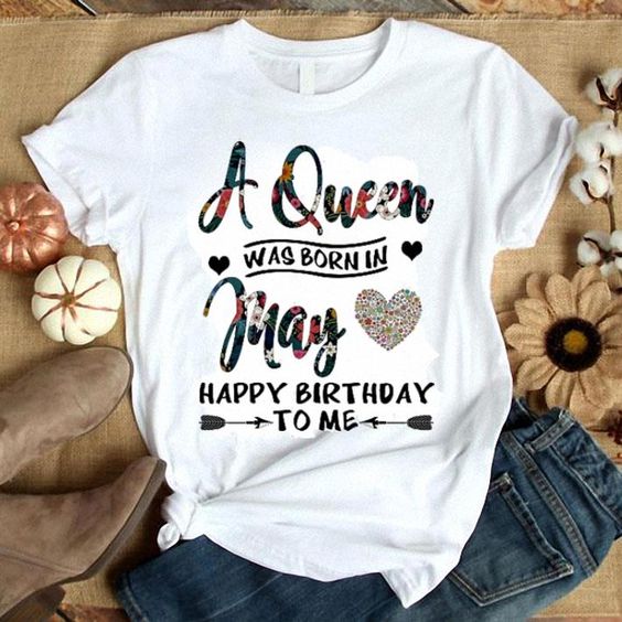 May love happy birthday T-shirt DAP