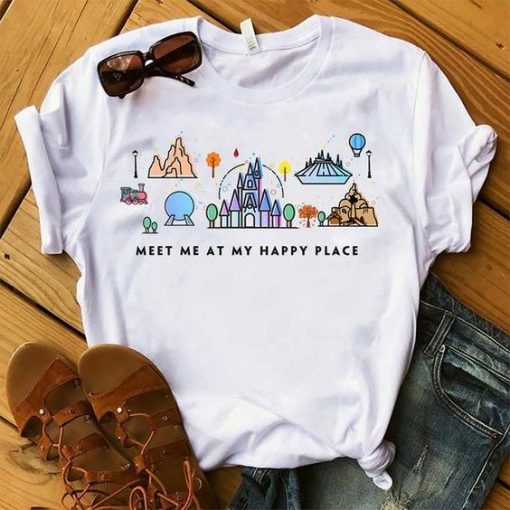 Meet Me At My Happy Place T-Shirt DAP