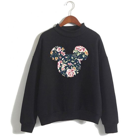 Mickey Floral Sweatshirt DAP