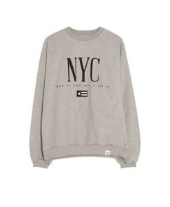 NYC grey Sweatshirt DAP