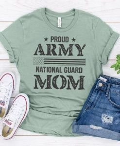 National Guard Mom TSHIRT DAP