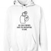 No Job Is Finished Until The Paperwork Hoodie DAP