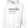 Nutella the only reason Hoodie DAP