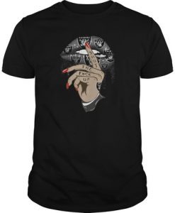 Oakland raiders shut the fuck up lips shirt DAP