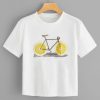 Old Bicycle Print T Shirt DAP