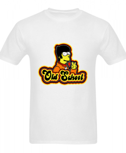 Old School Homer Simpson Funny t-shirt DAP