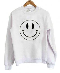 Oversized Knit Smiley Sweatshirt DAP