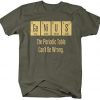 Periodic Table Genius Science T-Shirt DAP