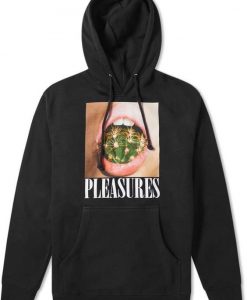 Pleasures Prick Black hoodie DAP