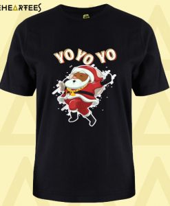 Pretty African American Santa Claus Black Santa Christmas shirt