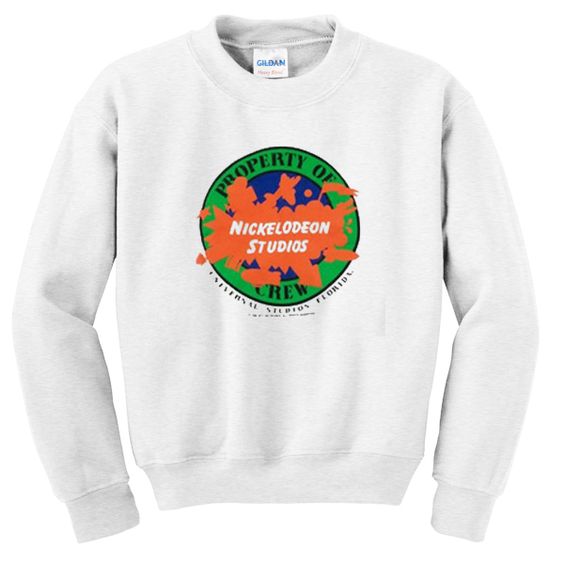 Property of nickelodeon studios crew sweatshirt DAP