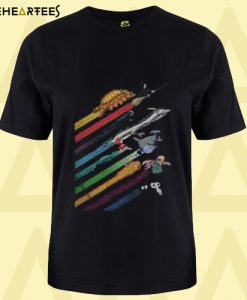 Rainbow Studio Ghibli T shirt