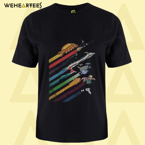 Rainbow Studio Ghibli T shirt