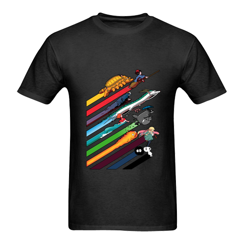 Rainbow Studio Ghibli t-shirt DAP