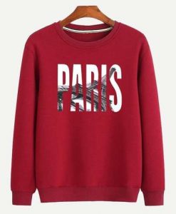 Red Casual SWEATSHIRT DAP