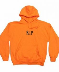 Rip Orange Hoodie DAP