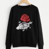 Rose Flower Sweatshirt DAP