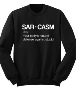 Sarcasm Sweatshirt DAP