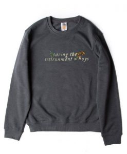 Saving The Environment Boys Sweatshirt DAP