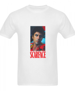 Scarface Face White t-shirt DAP